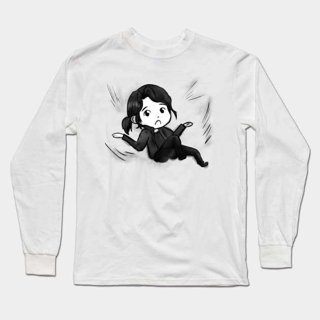 Inktober - day 9 SWING Long Sleeve T-Shirt by EmmeGray